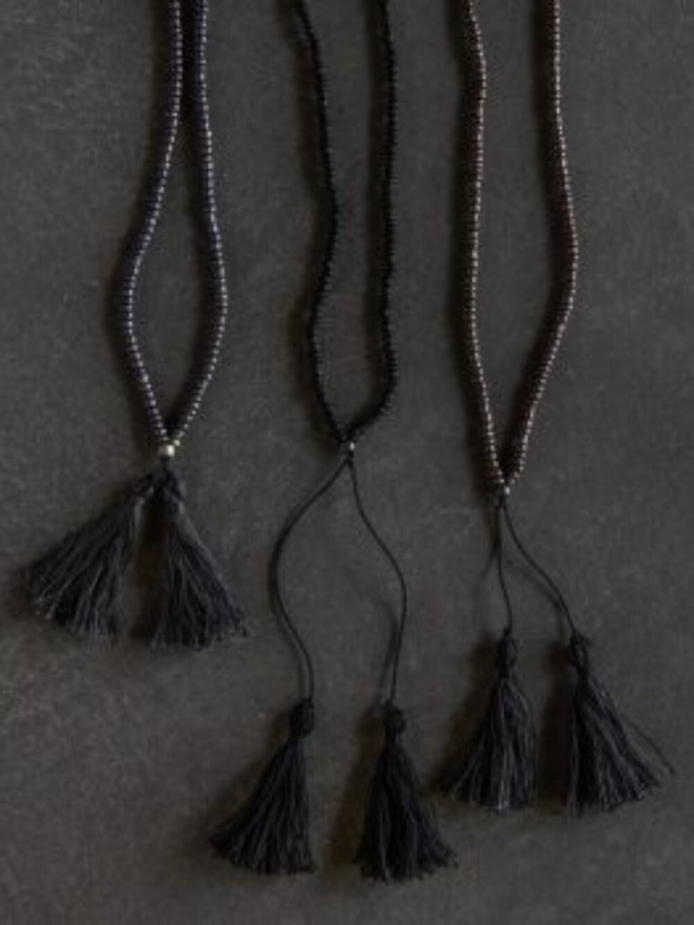 Purl Soho Beads + Tassels Necklaces Kit NEW Crow Feather Boho Jewelry Making